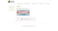 Desktop Screenshot of kallib.cz